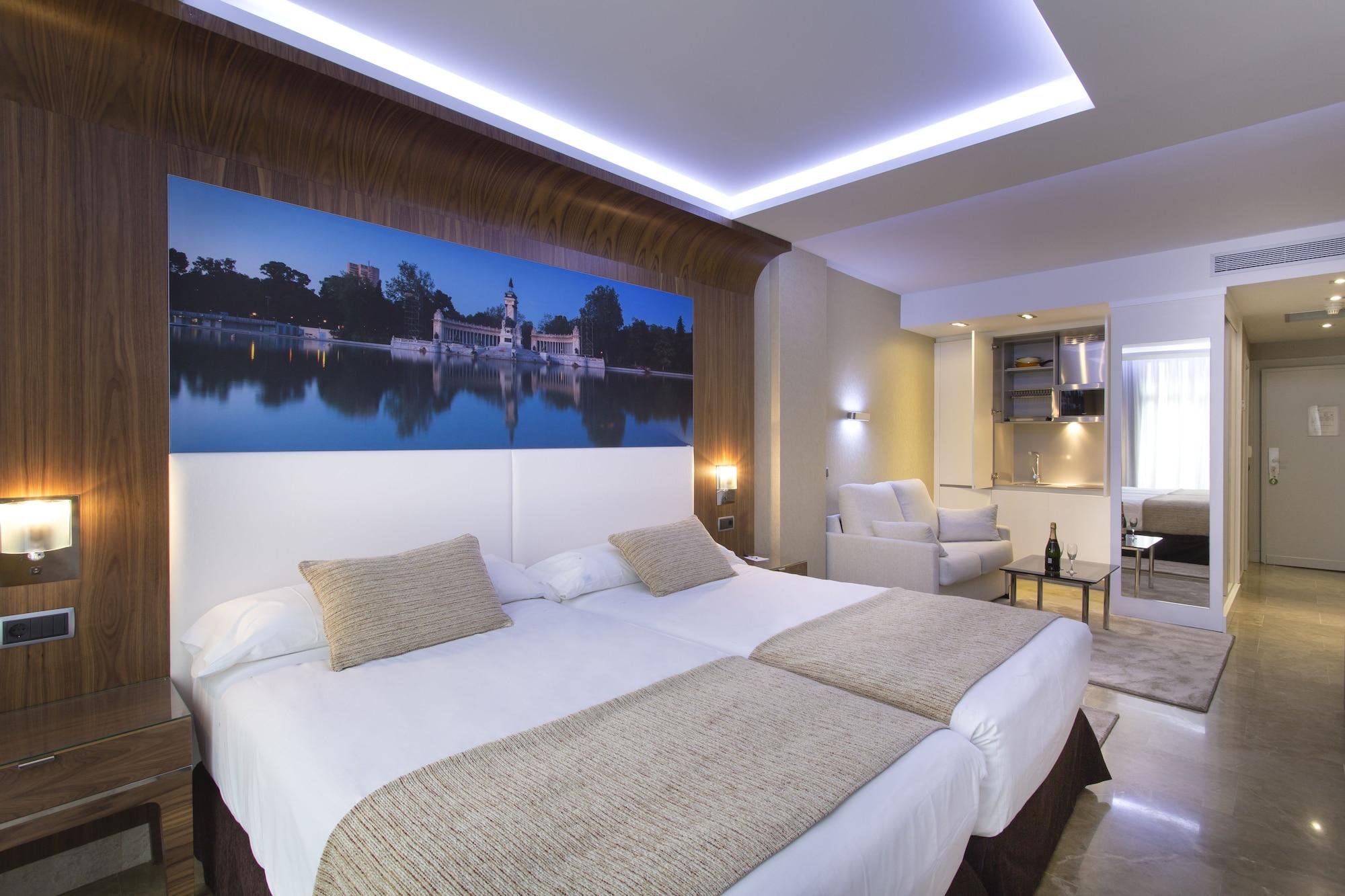 Vp Jardin De Recoletos Hotell Madrid Eksteriør bilde